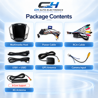 Radio Mobil Tesla Style OLED Android 12 9,7 inci untuk Chevrolet Cruze 2012-2015, GPS DSP CarPlay Multimedia Player