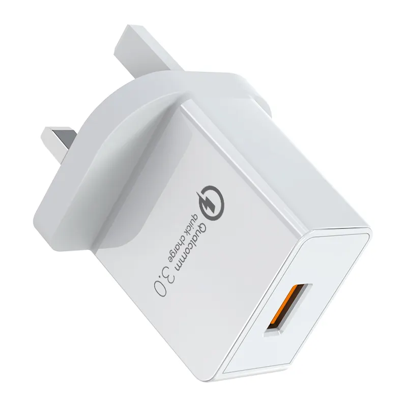EU US UK 18W Quick Charge 3.0 USB Charger Fast Charging Multi Charger for Samsung S10 Xiaomi Mi9 iPhone X Wall Phone Charger