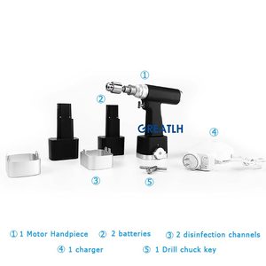 Trapano osseo elettrico doppio trapano osseo ortopedico mandrino rimovibile strumenti elettrici medici sega ortopedica - Product Image 4