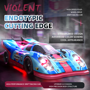 Coche de Carreras Todoterreno de Alta Velocidad con Neumáticos Grandes y Control <span class=keywords><strong>Remoto</strong></span> sin Escobillas - Product Image 1
