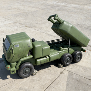 Réplica 1:1 de Vehículo Inflable de Misiles de Defensa Aérea, Modelo de Plataforma de Entrenamiento para Simulación de Vehículos de Armas - Product Image 6