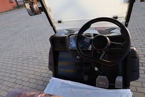 हाई स्पीड <span class=keywords><strong>12</strong></span> सीटर गोल्फ कार्ट आवासीय सामुदायिक रिसॉर्ट पर्यटक आकर्षण शटल सेवा के लिए सभी इलाकों के टायर के साथ - Product Image 5