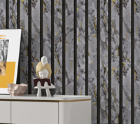 Rouleaux de papier peint épais, revêtement mural intérieur moderne et luxueux, largement utilisé dans les salons familiaux, les chambres à coucher et les chambres d'hôtel.