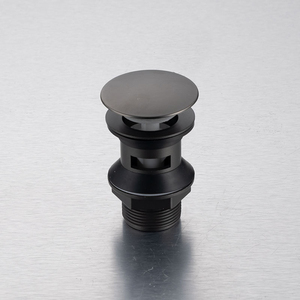 JOYHOO Scarico a Scomparsa Nero Opaco per Lavabo con Troppopieno e Coperchio Grande Anti-Intasamento - Product Image 3