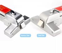 KTWE dispositif de sortie de panique de porte de secours en acier inoxydable 304, serrure de barre de poussée de porte de feu, Double porte commerciale