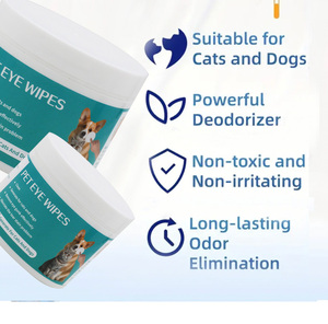 Dog Dental <b>Wipes</b> Pet Care Oral Cleansing <b>Teeth</b> <b>Wipes</b> Dog <b>Teeth</b> Finger <b>Wipes</b> Pet <b>Teeth</b> Cleaning Removing Tartar - Product Image 2