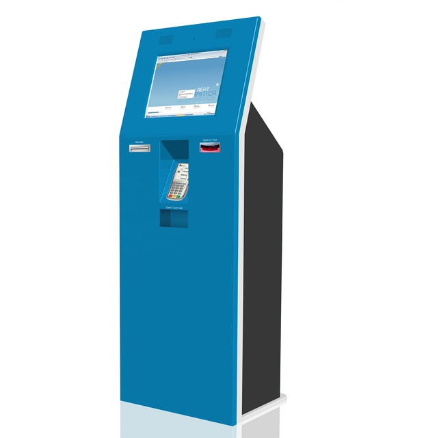 Kiosks Manufacturer Cash Payment Kiosks Card Issuing Kiosk with Cash Acceptor Coin Acceptor Card Dispenser