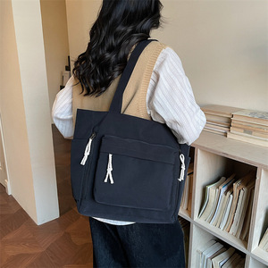 Nouvelle Arrivée 2026 – Sac à Bandoulière Tendance Printemps/Été, Polyvalent, Grande Capacité, Style Coréen, Sac à Main Niche et Rétro - Product Image 5
