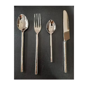 Ensemble de couverts en acier inoxydable plaqué or PVD de luxe, couverts modernes pour hôtel et restaurant, couverts design pour hôtel et restaurant - Product Image 1