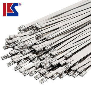 Высокотемпературные прочные кабельные стяжки SS304 самоблокирующийся из нержавеющей стали 4,6*100 мм, металлические стяжки на молнии - Product Image 5