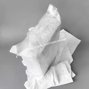 Trapos de Algodón 100% para Limpieza, Blancos, Altamente Absorbentes, para Uso Marino e Industrial - Product Image 1