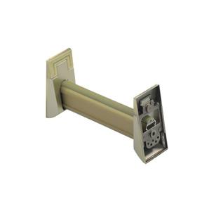 Barra de colgar ropa moderna de aleación de aluminio negra 2025 con brida silenciosa antideslizante para colgar ropa de forma eficiente en la barra transversal de lavandería - Product Image 6