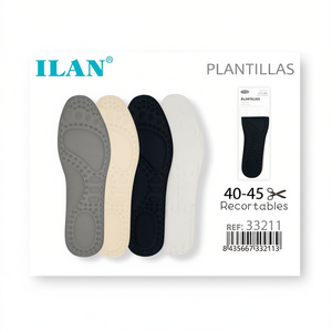 Solette Imbottite 40-45 con Supporto per Arco Plantare ed Effetto Massaggio per Uomo - Product Image 2