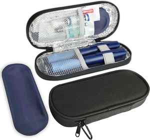 Insulin Pen <b>Cooler</b> Travel Case <b>Ice</b> Packs Diabetic Medication Insulated Cool Organizer,Insulin Pen and Other Diabetic Supplies - Product Image 1