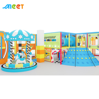 Rumah Mainan Boneka HX-260128-E1, Permainan Anak, Lapangan Bermain Lunak, Atraksi Anak, Zona Bermain Dalam Ruangan