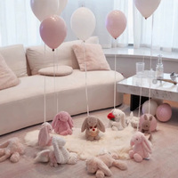 Jelly Cat Guangdong High Edition jellyca-48h - Grande collection de sacs en peluche Bonnie Rabbit à motifs gâteau, floraux et léopard