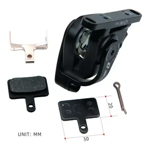 Zoom Hb700 Freno de bicicleta Frenos mecánicos para bicicleta de carretera Pinza mecánica Doble pistón Accionamiento bilateral 140 Trp 160 - Product Image 6