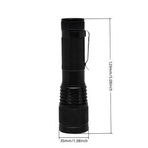 Đèn pin tầm xa mini cầm tay Đèn đen sáng Đèn flash tốt nhất Đèn pin khẩn cấp Đèn nhấp nháy ngoài trời Đèn pin ngoài trời - Product Image 3