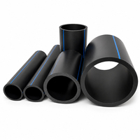 Tuyaux d'irrigation en plastique PEHD souples haute pression SDR17 de DN20 à DN1600, conformes ISO4427, pour installation souterraine, du fabricant
