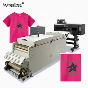 Baosiwei 60cm powder shaking machine DTF printer t shirt printing machine fit for Eps I3200 printhead