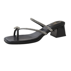 Summer Fashion Trend Women's <b>Open</b> Toe Lace-<b>Up</b> & Slip-On Sandals-Evergreen Design Durable Rubber Outsole - Product Image 1