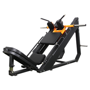 Máquina 2 en 1 <span class=keywords><strong>para</strong></span> <span class=keywords><strong>prensa</strong></span> de piernas y sentadillas con hack, equipo de gimnasio comercial de acero con características de seguridad <span class=keywords><strong>para</strong></span> culturismo de glúteos/cuádriceps - Product Image 2
