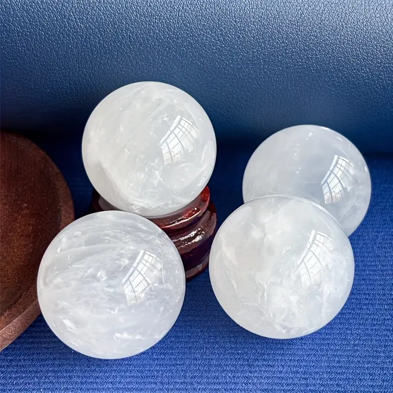 Sphère de quartz clair