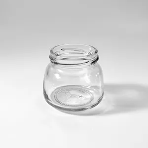 Manufacturer Direct 28ml 30ml 40ml 50ml 60ml 110ml 200ml 250ml Clear Jam Glass Jar For Food Use With Aluminium Cap