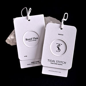 Üretici özel çevre dostu malzeme lüks yüksek kaliteli baskı sıcak satış askılı etiketler - Product Image 4