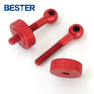 China Manufacturer M4 <strong>Brass</strong> Aluminum Joint Lifting Ring Screws Fish Eye Dog <strong>Bolt</strong> <strong>and</strong> M2.5 <strong>Wing</strong> butterfly <strong>Nut</strong> - Product Image 4