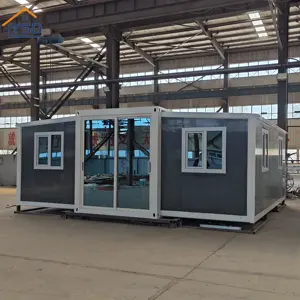 Роскошные сборные 20-футовые модульные контейнерные дома сейсмостойкие сборные дома
