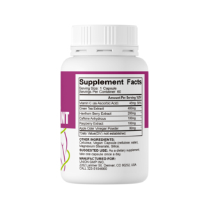 Potenciador del Metabolismo y Supresor del Apetito, Suplemento para la Pérdida de Peso <span class=keywords><strong>Beverly</strong></span>, Reduce los Antojos, Apoya la Pérdida de Grasa, Vegano Sin OMG - Product Image 4