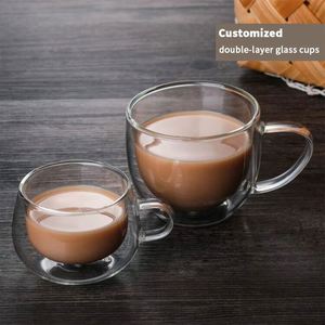 Tazas de Café de Vidrio Transparente de Doble Pared, Reutilizables, Ecológicas, Resistentes al Calor y de Alta Calidad - Product Image 2