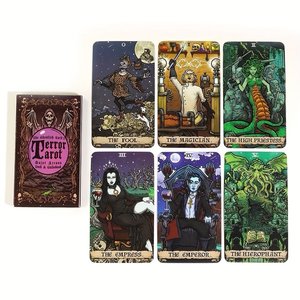Carte dei Tarocchi Horror di Halloween - Carte dei Tarocchi a Tema Horror <span class=keywords><strong>per</strong></span> <span class=keywords><strong>Principianti</strong></span> Fornite Direttamente dai Produttori, Intrattenimento Ludico - Product Image 3