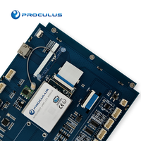 Fabricants de moniteurs LCD Proculus Carte mère Android de 10,1 pouces RK3128 Modules d'affichage HMI LCD à écran tactile flexible