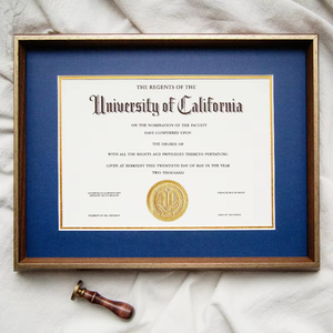 Manufacturers Provide Gold Certificate Award Framing Solid Wood Wall <b>Mounted</b> Photo <b>Frame</b> - Product Image 5