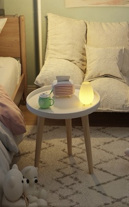 <span class=keywords><strong>Tavolino</strong></span> <span class=keywords><strong>da</strong></span> Caffè Rotondo in Legno di Alta Qualità, Moderno e Resistente, per Soggiorno, Camera <span class=keywords><strong>da</strong></span> Letto, <span class=keywords><strong>Balcone</strong></span>, Arredamento Casa, <span class=keywords><strong>Tavolino</strong></span> Laterale per Divano - Product Image 5