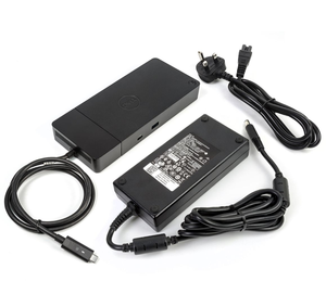 ラップトップ ドッキング ステーション WD19S 130W アダプター付き、デュアルポート、オフィス用 - Product Image 1