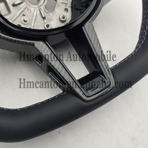 Volante Deportivo de Cuero en Oferta para BMW Serie G, M3 G20 G30 G80 M4 G82 M5 CS - Product Image 5