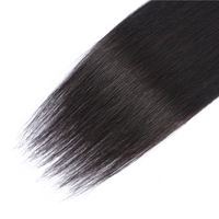 Extensiones de Cabello Sintético al por Mayor, 24 Pulgadas, 100g, Doble Trama, Estilo Yaki, Liso, Resistente al Calor, 25 Colores