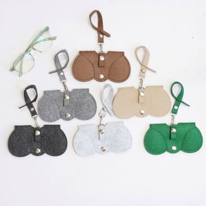 2025 nouveau Portable lunettes feutre pochette sac lunettes de soleil pochette téléphone portable lunettes souple pochette sac - Product Image 1