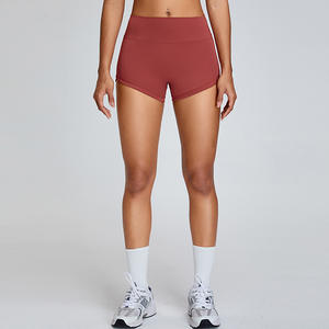 Shorts Deportivos de Verano para Mujer, Elegantes y Personalizados, Ajustados, Transpirables, con Cintura Elástica, Color Sólido - Product Image 4