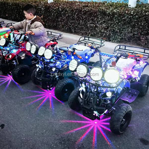 Niños regalo de Navidad 24V voltaje arena duna buggy motocicleta ciudad atracción turística luces coloridas vacío rueda parachoques coches - Product Image 3