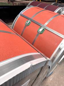 Bobine d'acier galvanisé prélaqué Z30-Z40 DX51D, galvanisé à chaud, revêtement couleur, norme ASTM - Product Image 5