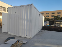 Centre de données modulaire préfabriqué en conteneur, solution tout-en-un de calcul intelligent à bord, distribution d'énergie et de refroidissement YOFC KDC7000