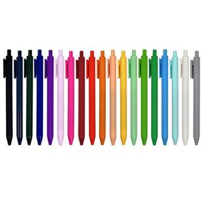 Stylos à bille en gel multicolores bon marché en plastique X615 pour l'école, avec logo personnalisé imprimé sur mesure, rétractables, pour les fournitures de papeterie - Product Image 1