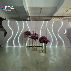 Lida กระดานพื้นหลัง LED สีขาวอะคริลิคสำหรับงานแต่งงานที่จับประตูงานตามสั่ง - Product Image 3