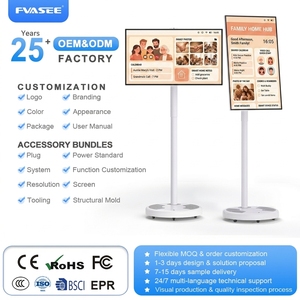 32 Inch <b>Portable</b> Smart Screen Battery Power Tablette <b>Tv</b> With Stand Interactive LCD Display Android 13 8gb 60hz Removable Study W - Product Image 1
