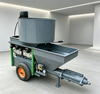 Machine de pulvérisation de mortier efficace avec distribution uniforme des matériaux pour les travaux de finition des murs intérieurs