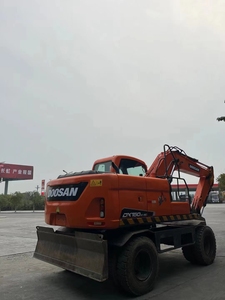 Excavadora de Ruedas Usada Original Doosan DX150w-9C en Venta, Excavadora Usada de Marca Doosan en Buen Estado, Excavadora Económica DH150W, Dx60 de 6 Toneladas y 15 Toneladas - Product Image 2